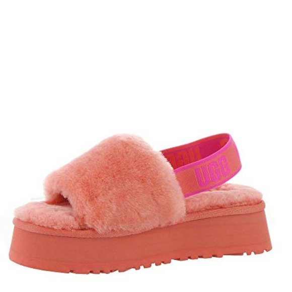 NWT & Gorgeous | UGG | Disco slide | Fur Platform Slippers | Women's | Size: 10 - Picture 3 of 16
